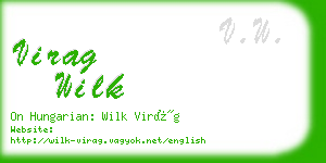 virag wilk business card